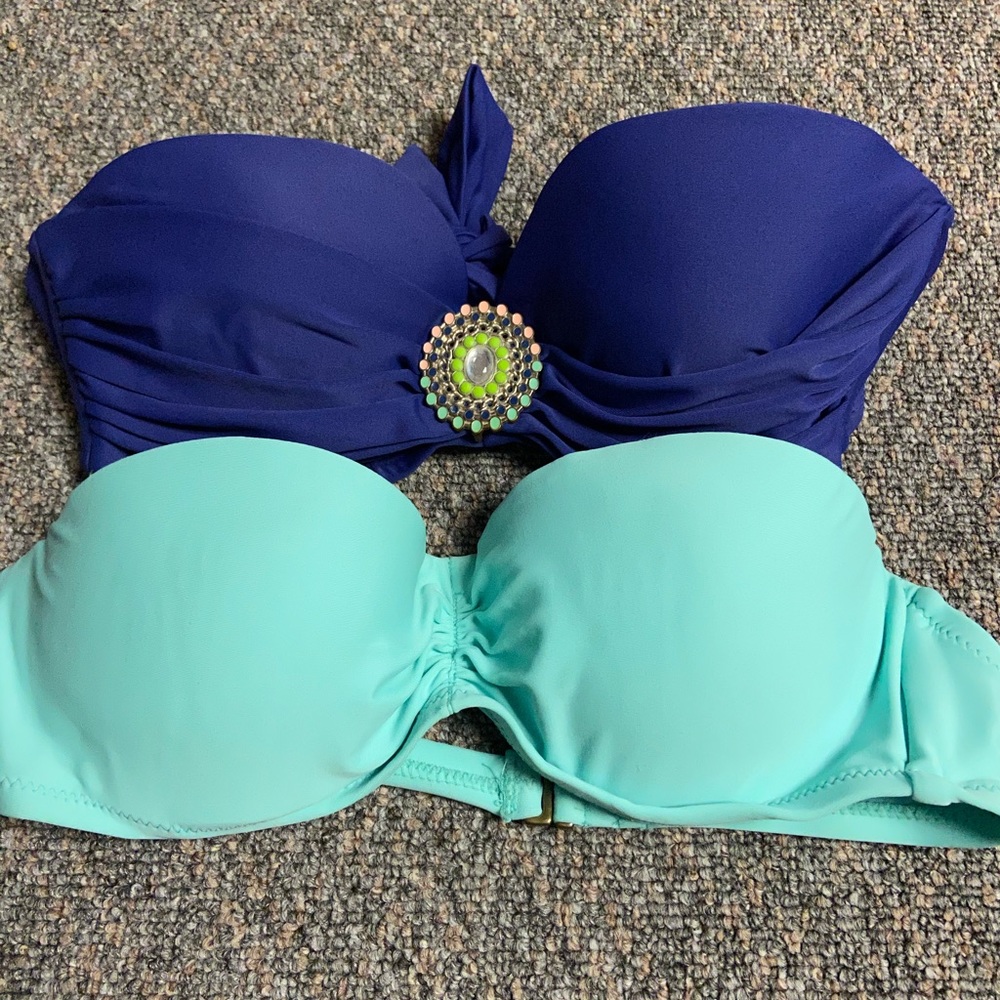 2 Xhilaration bikini tops